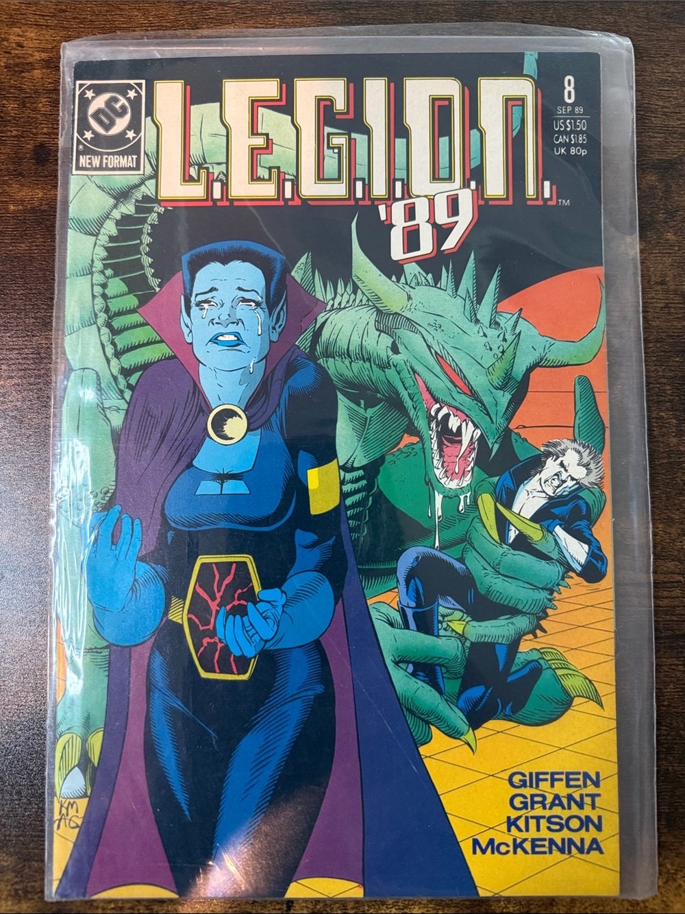 DC Comics Legion 1989 issue eight